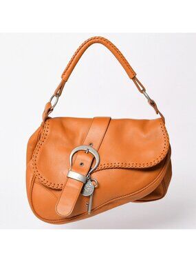 Dior Gaucho Saddle Handbag Galliano Era It Bag Leather Beige